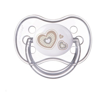 Suzeta silicon cireasa 6-18 luni, alba, Canpol, 22/563 Suzeta silicon cireasa 6-18 luni, alba, Canpol, 22/563