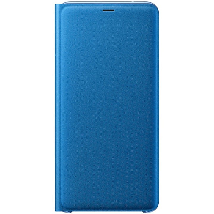 Предпазен калъф Samsung Wallet за Galaxy A9 (2018), Blue