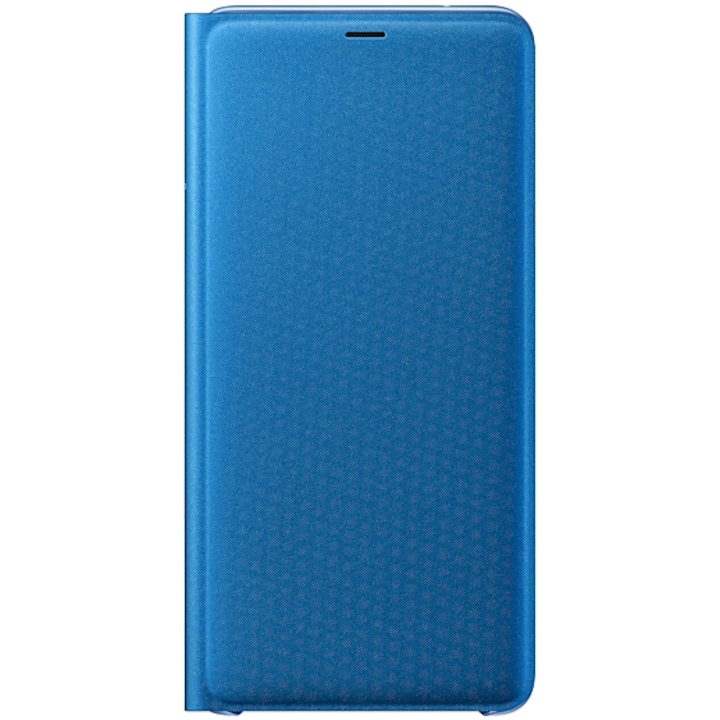 Предпазен калъф Samsung Wallet за Galaxy A9 (2018), Blue