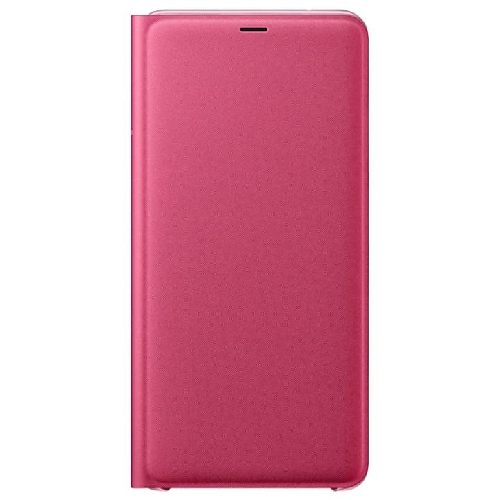Предпазен калъф Samsung Wallet за Galaxy A9 (2018), Pink