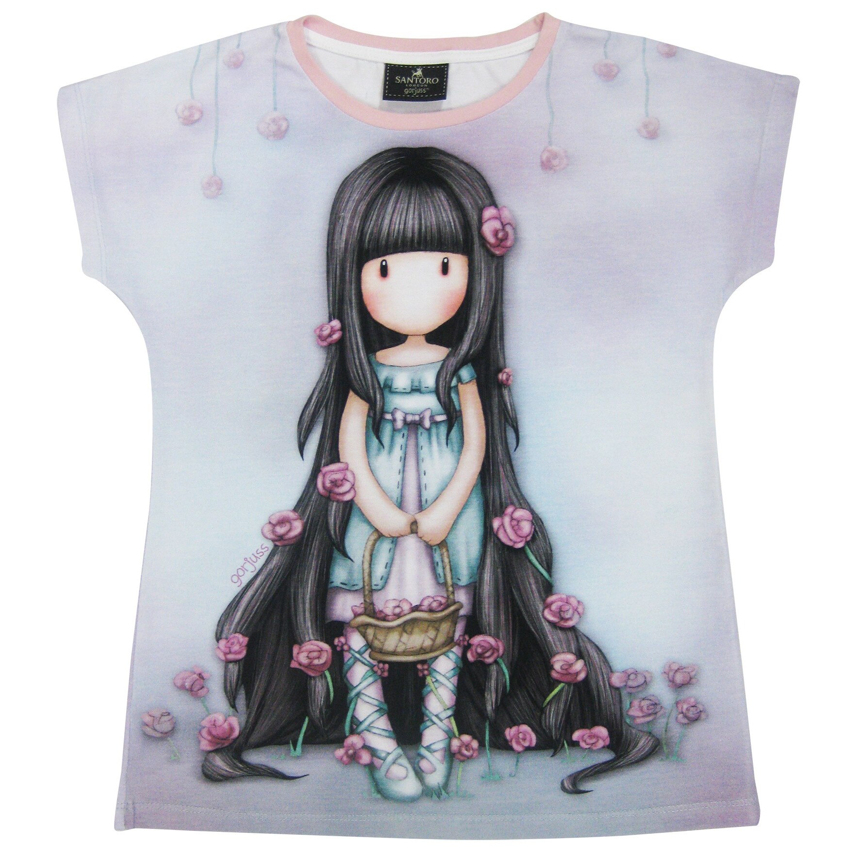 Tricou Gorjuss pentru copii - Rosebud, 14 ani