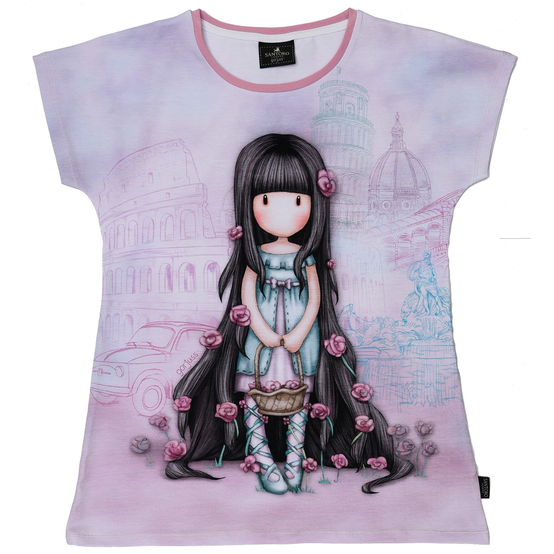 Tricou Gorjuss pentru copii, Rosebud, 14 ani