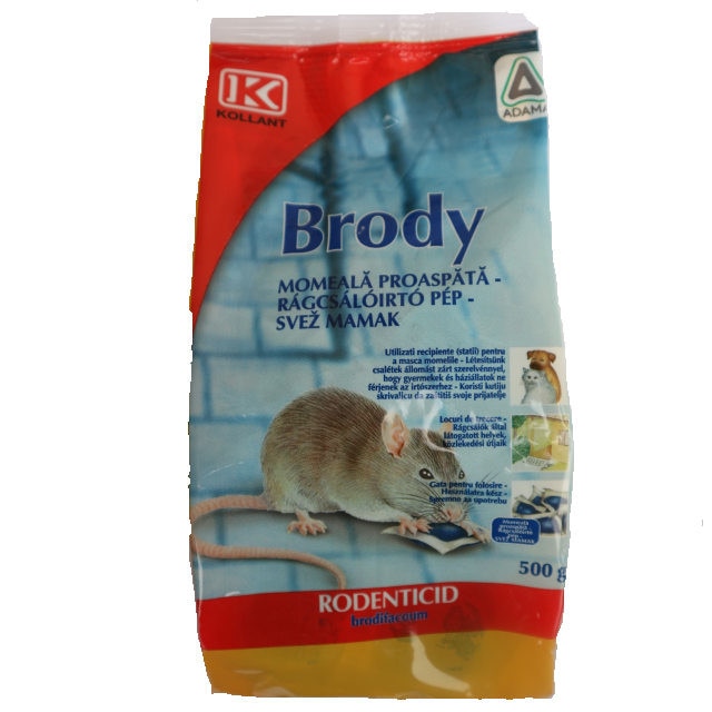 Momeala raticida, Brody, 500 grame, sobolani, soareci
