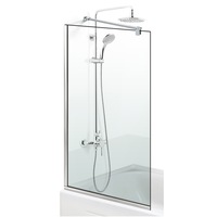 paravan cada 70x140 cm ravana fix sticla clara 6mm profil inox imagen 38_0_
0