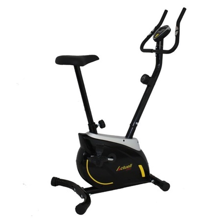Bicicleta magnetica Actuell KPR60180, volanta 5kg, sa reglabila pe inaltime, greutate suportata 100kg, 8 trepte rezistenta, senzori puls manual