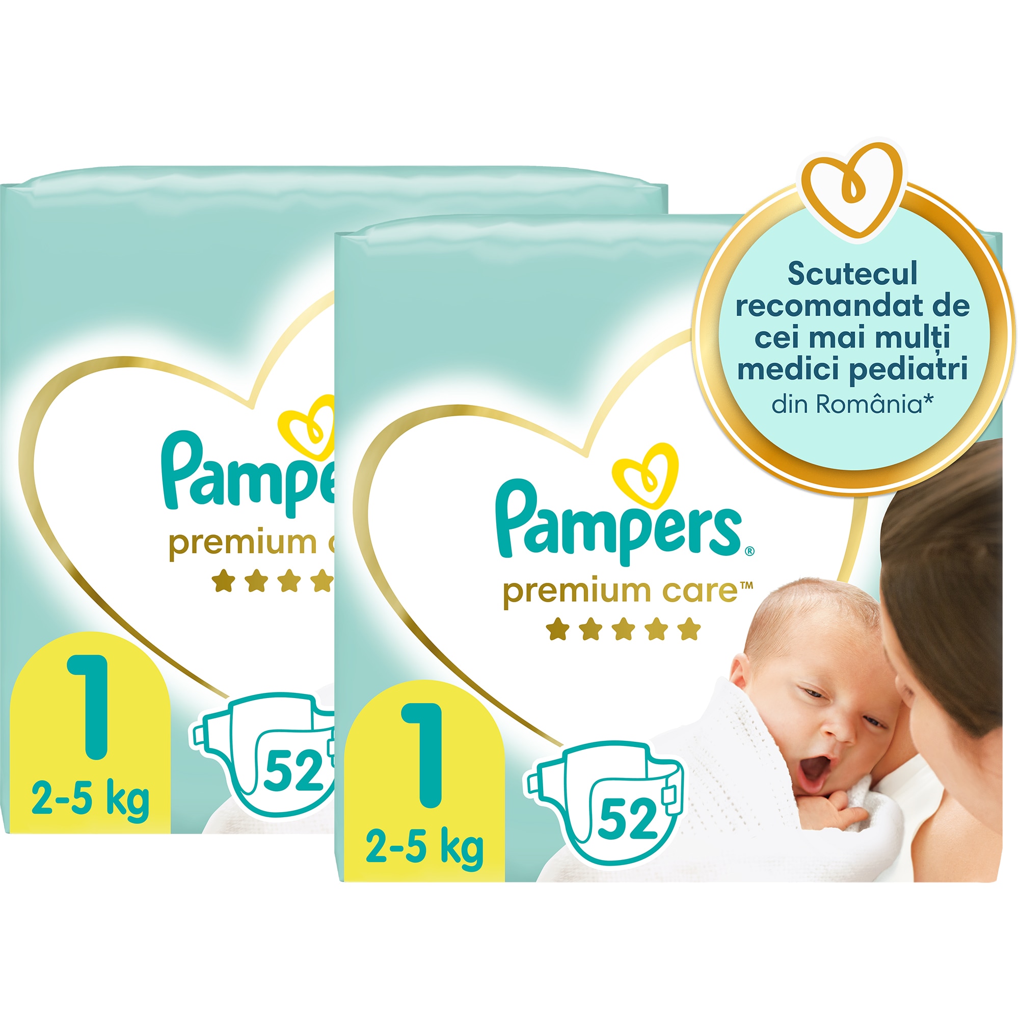 protein Overview In honor Scutece Pampers Premium Care Jumbo Pack Marimea 1, Nou Nascut, 2-5 kg, 104  buc - eMAG.ro