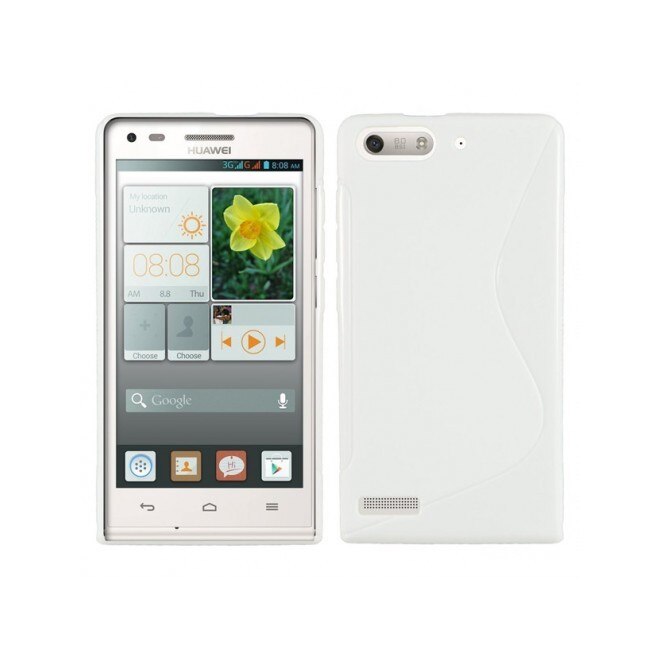 Husa de protectie Slim TPU pentru Huawei Ascend G6, Transparenta