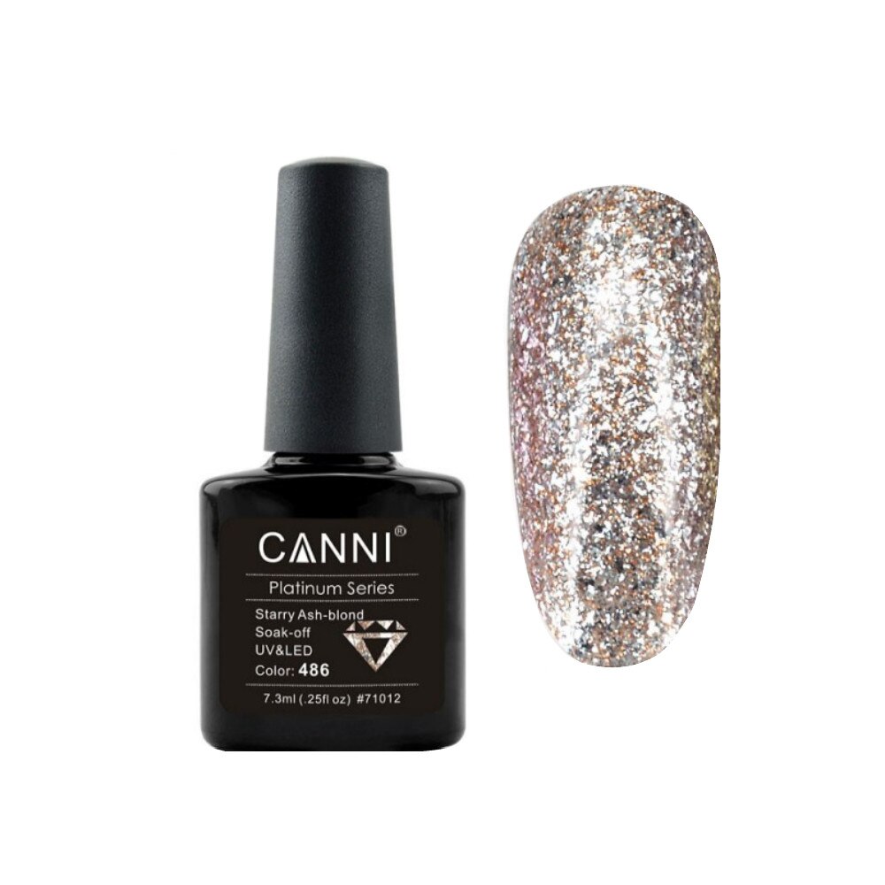 Oja Semipermanenta Platinum, 486, Canni, 7.3 ml