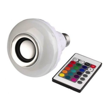 Boxa cu bec LED cu telecomanda si Joc de lumini Boxa cu bec LED cu telecomanda si Joc de lumini