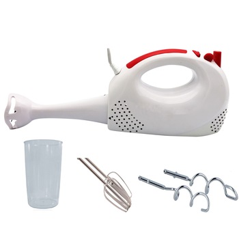 Mixer Multifunctional Victronic , 2 Palete pentru crema si oua , Putere 200w , 5 Viteze , Buton Turbo , Culoare Alba Mixer Multifunctional Victronic , 2 Palete pentru crema si oua , Putere 200w , 5 Viteze , Buton Turbo , Culoare Alba