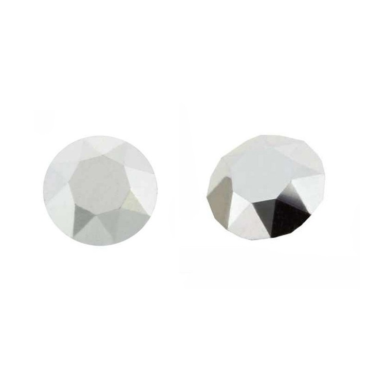 Обеци от сребро 925 и Crystal Comet Argent Light, закопчаване на винт, 6 mm, подарък Artemis