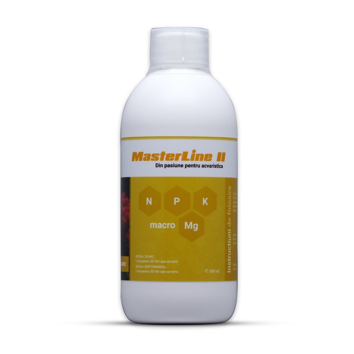 Makrotápanyag-tartalmú műtrágya vízinövények számára MasterLine II, 1000 ml