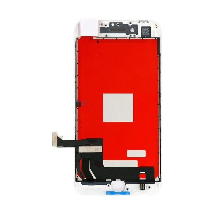 Display cu Touchscreen si Rama Smart GSM ®, compatibil Apple iPhone 8, Alb, Calitate Premium