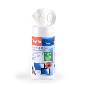 Servetele curatare monitor LED/TFT/LCD 100 umede/set Peach Antistatic PA101 313279 Servetele curatare monitor LED/TFT/LCD 100 umede/set Peach Antistatic PA101 313279