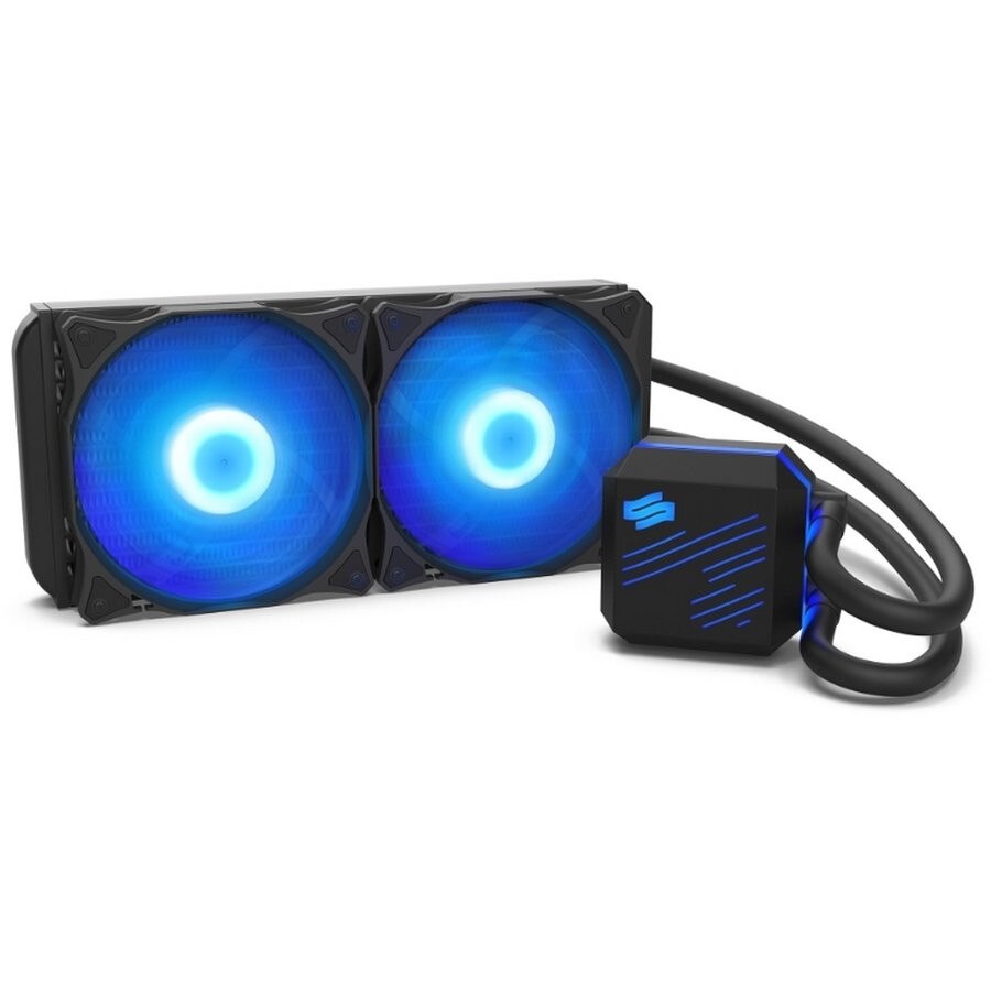 Cooler Procesor SilentiumPC Navis RGB 240 AIO, compatibil Intel/AMD