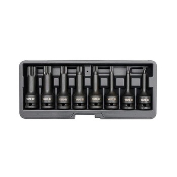 Set 8 chei de impact spline Yato YT-1069, 1/2, M5-M8 Set 8 chei de impact spline Yato YT-1069, 1/2, M5-M8