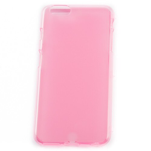 Husa Iphone 6 Plus, Roz Pal, Carte, Silicon cu capac