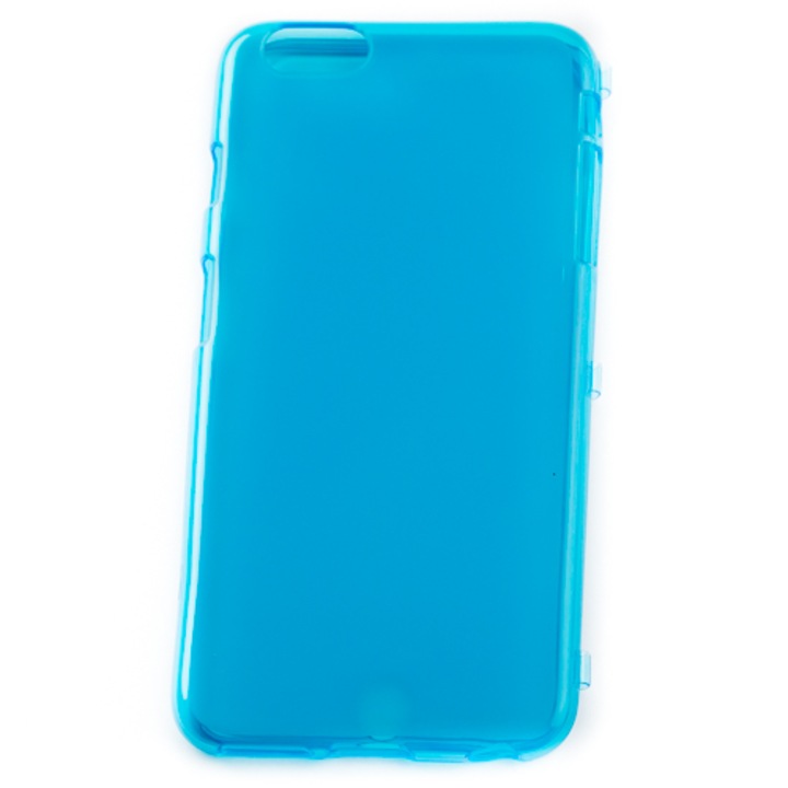 Кейс за iPhone 6 Plus, Синя книжка, Силиконов с капак