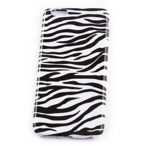 Husa Iphone 6 Plus, Black And White, Silicon