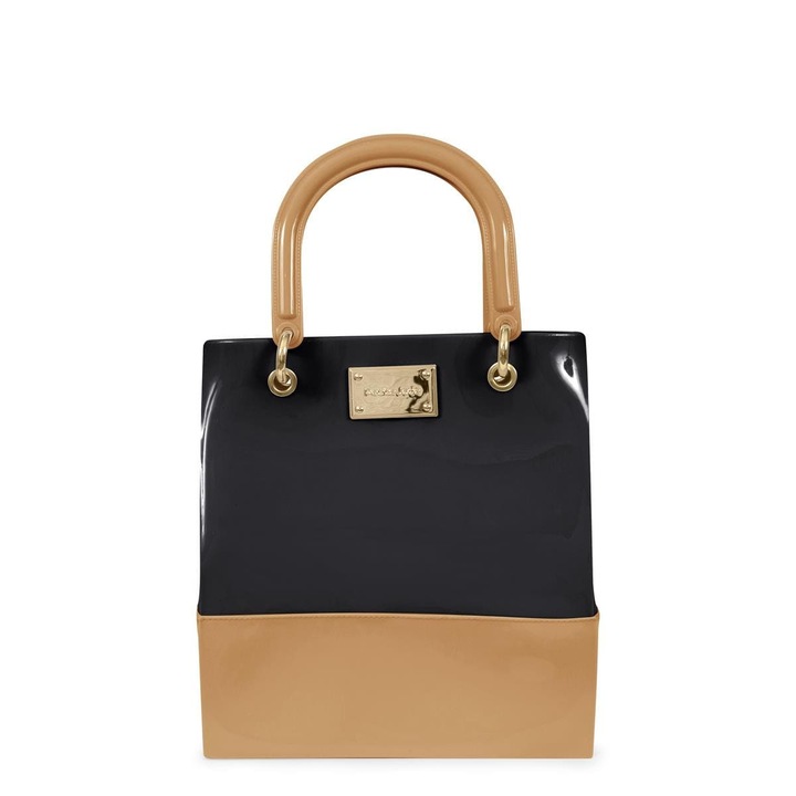 Petite Jolie Shopper Bold kézitáska, nude/fekete