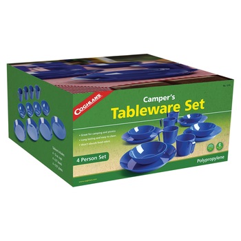 Set vesela din plastic pentru camping Coghlans Set vesela din plastic pentru camping Coghlans