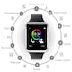 Ceas Smartwatch cu Telefon iMK® 496Z, Camera 3 Mpx, Apelare BT, LCD Capacitiv 1.54" Antizgarieturi, Slot Card, Aluminium Black Edition, 3 ani Garantie