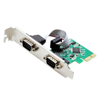 Placa PCI-Express 1.0 adaptor la 2 x Port Serial 9 pin RS232, pci-e la 9pin rs 232 Placa PCI-Express 1.0 adaptor la 2 x Port Serial 9 pin RS232, pci-e la 9pin rs 232