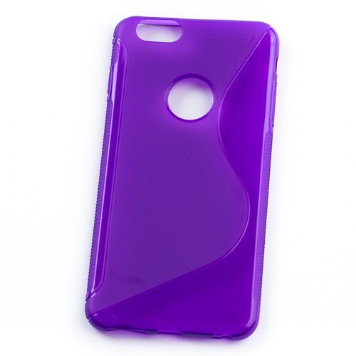 Husa Iphone 6 Plus, Mov, S Line , Silicon