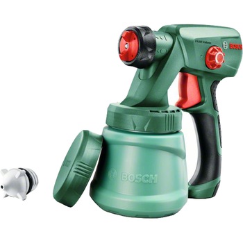 Accesoriu pistol pulverizare fina Bosch, compatibil cu sistemele PFS1000 si PFS2000, 800 ml Accesoriu pistol pulverizare fina Bosch, compatibil cu sistemele PFS1000 si PFS2000, 800 ml