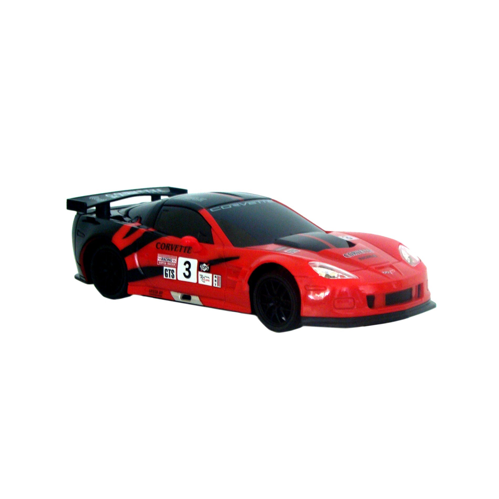 Masina telecomanda Corvette C6 R Racing Globo Spidko scara 1:24 cu licenta Rosu