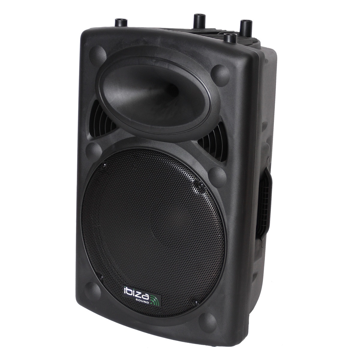 Boxa profesionala portabila Ibiza 800 W, 15 inch/38 CM Bluetooth/USB/MP3, Telecomanda