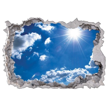 Sticker DEGRETS 79112 Cer 3D 2x45x65 cm Sticker DEGRETS 79112 Cer 3D 2x45x65 cm