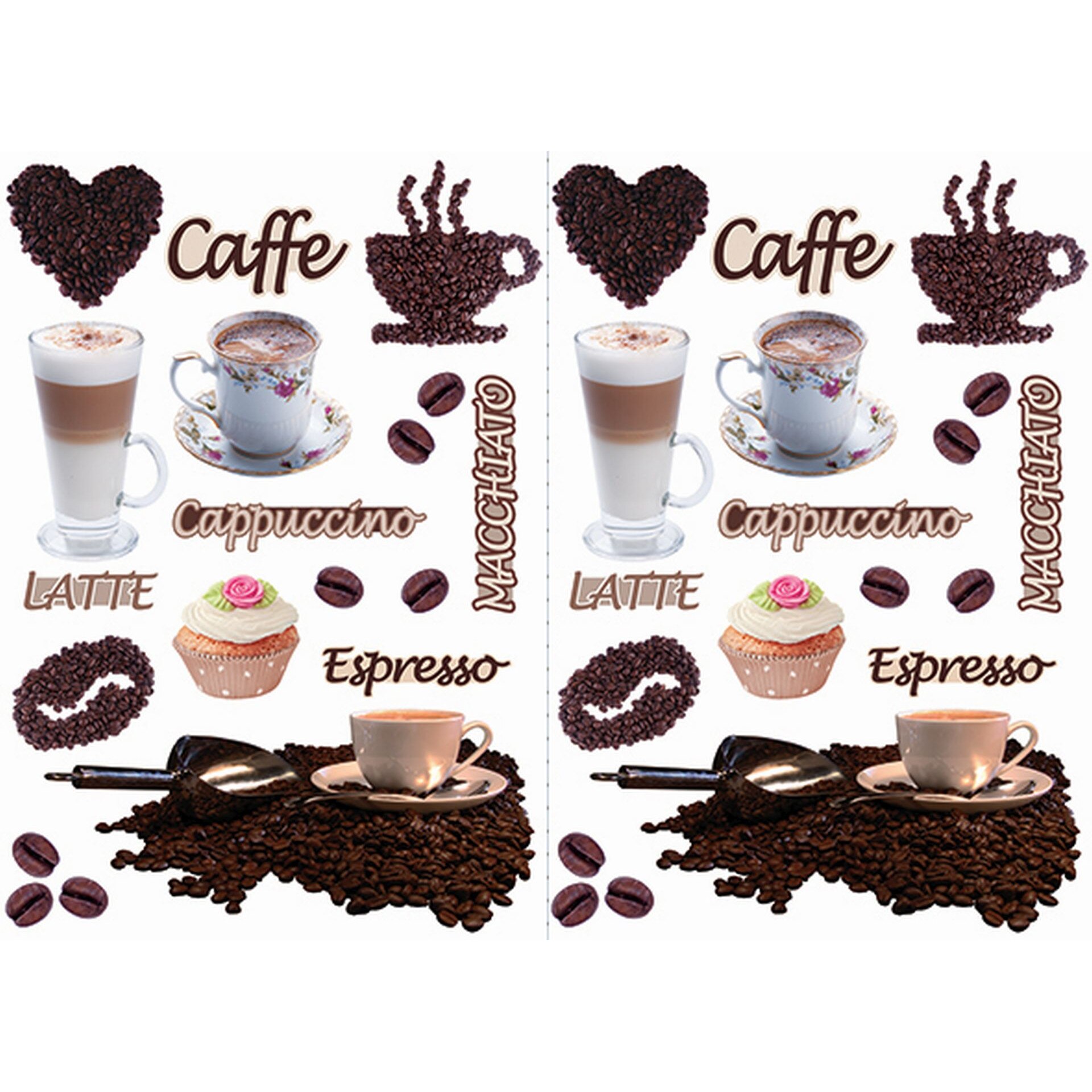 Sticker DEGRETS 79115 Cafea 1 2x45x65 cm