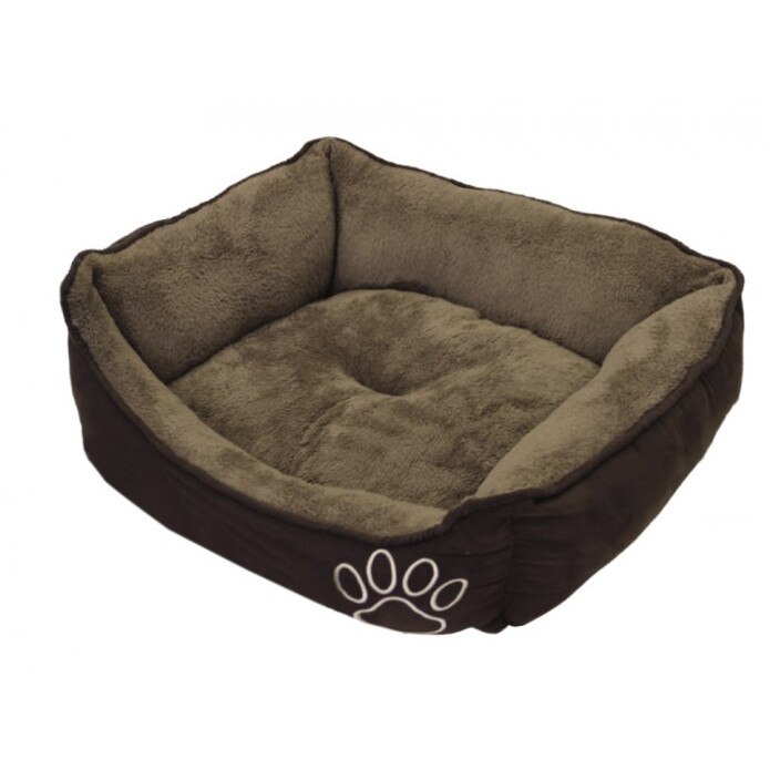 Culcus pentru caini Nobby Mero, 65 x 51 x 18 cm, Maro