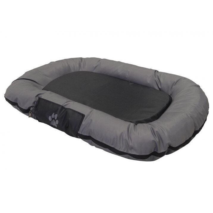 Culcus pentru caini Nobby Reno, 113 x 83 x 12 cm, Negru