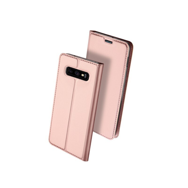 Husa Flip Cover Premium Duxducis Skinpro Samsung S10e Rose Gold