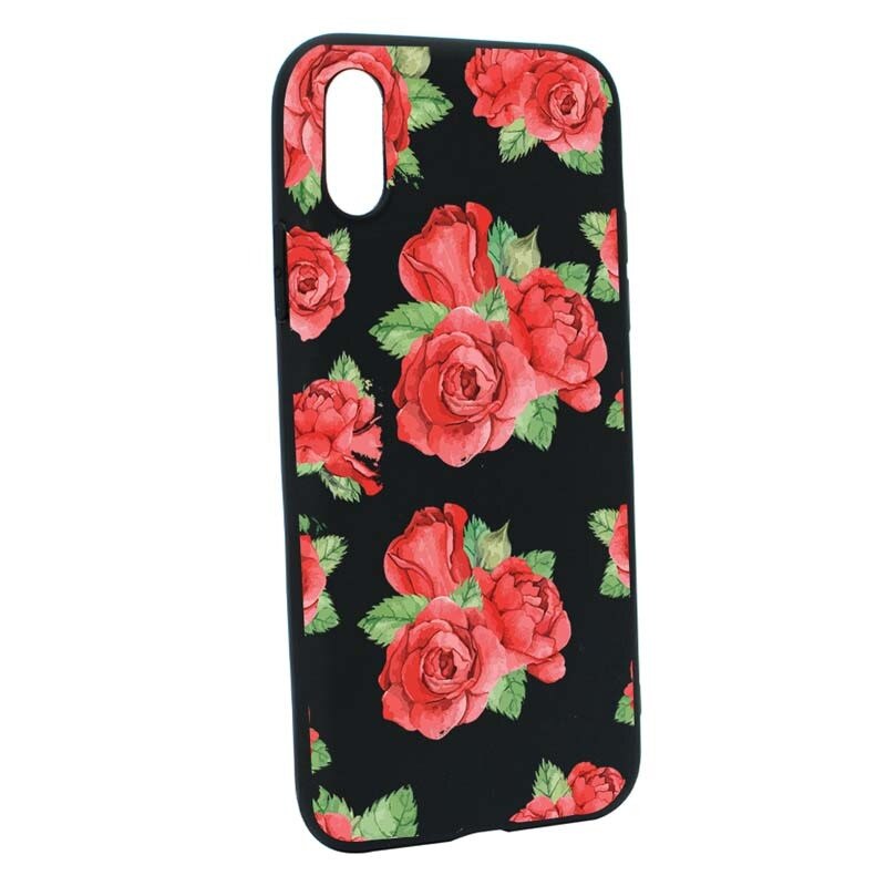Husa Apple iPhone XS Max, Silicon, Rose B97
