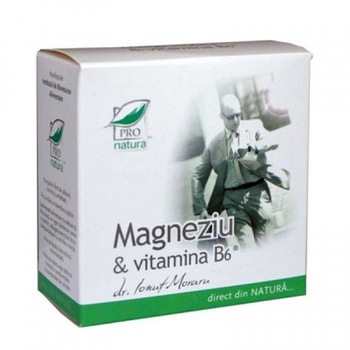 Magneziu si Vitamina B6 Medica 60cps Magneziu si Vitamina B6 Medica 60cps