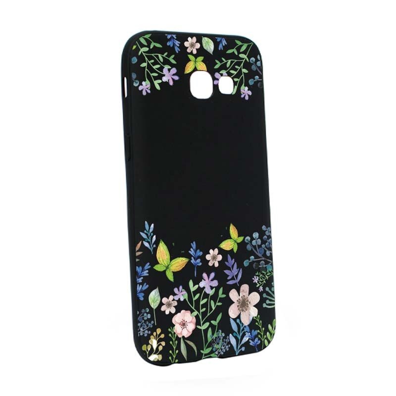 Husa Samsung Galaxy A5 2017, Silicon, Butterfly-Flowers B95