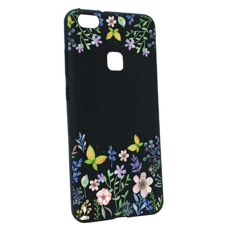 Husa Huawei P10 Lite, Silicon, Butterfly-Flowers B95