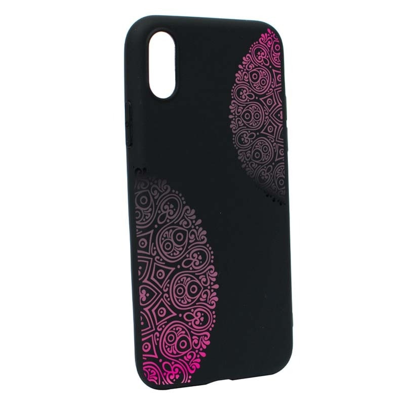 Husa Apple iPhone XS / X, Silicon, Lace B92