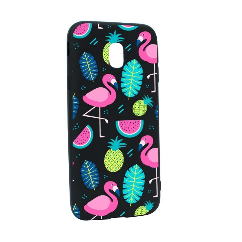 Husa Samsung Galaxy J3 2018, Silicon, Flamingo B91