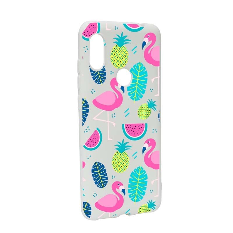 Husa Xiaomi Redmi Note 5 Pro, Silicon, Flamingo W91