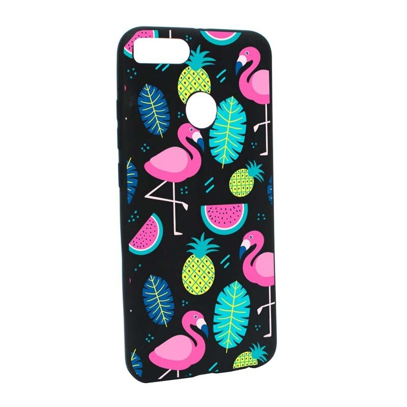 Husa Xiaomi Redmi 5, Silicon, Flamingo B91