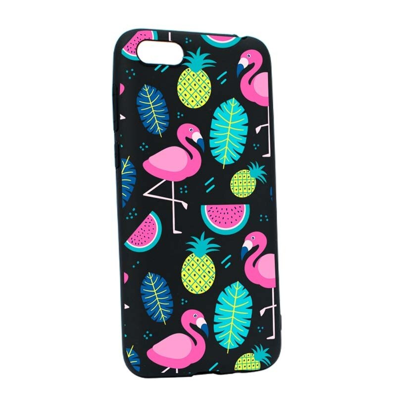 Husa Apple iPhone 6 / 6S, Silicon, Flamingo B91