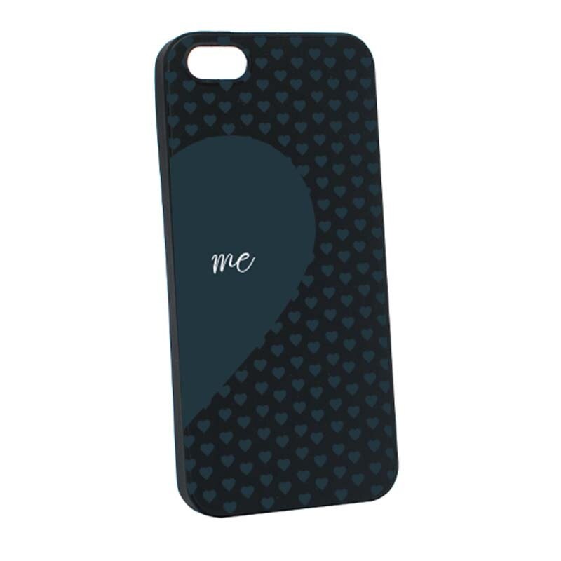 Husa Apple iPhone SE / 5S / 5, Silicon, Love Me+You B100