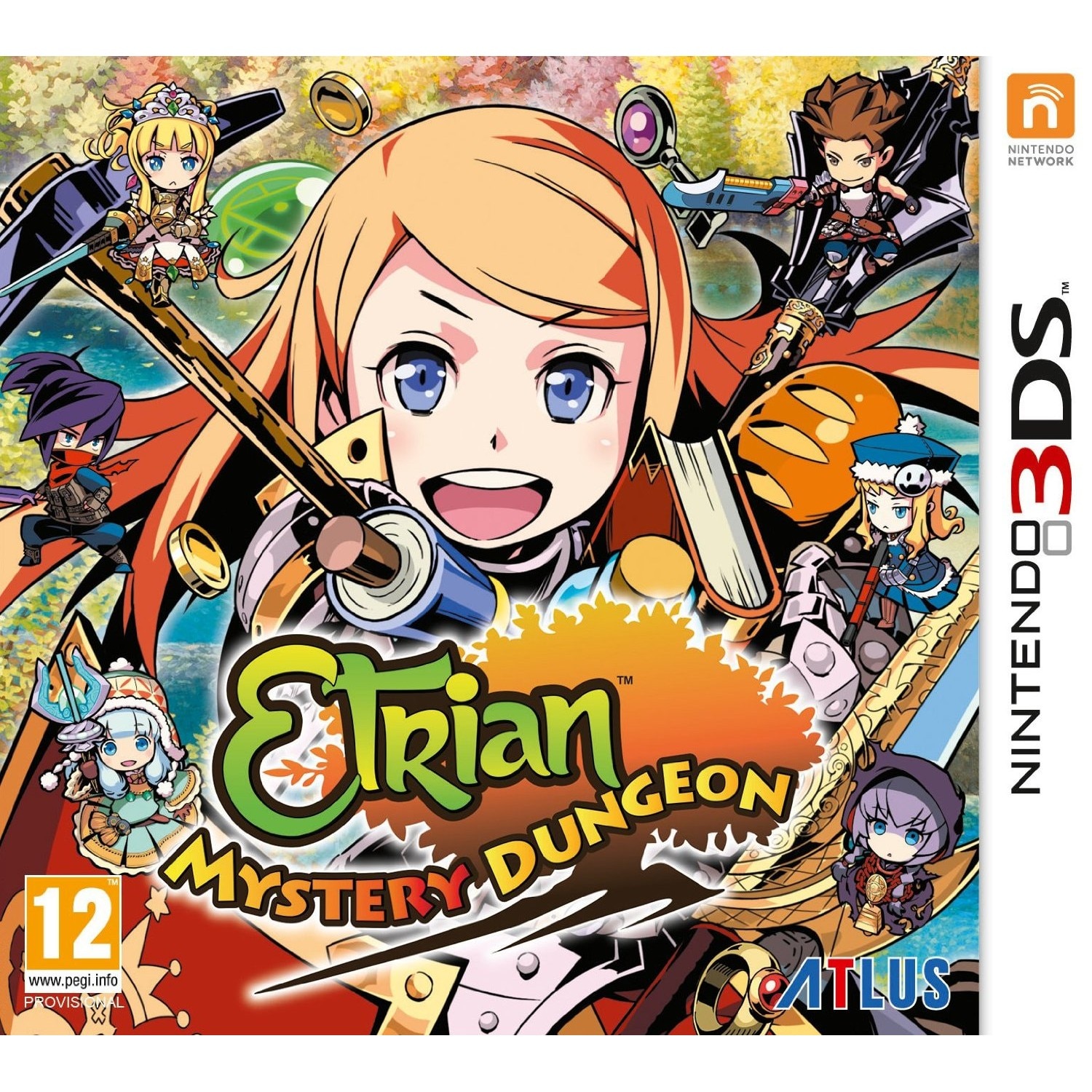 Joc Etrian Mystery Dungeon Nintendo 3Ds