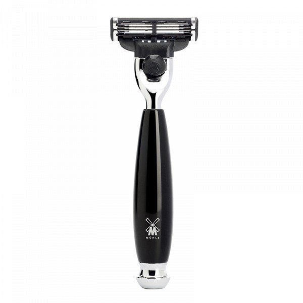 Aparat de ras Muehle compatibil Mach3 cu maner de rasina, Vivo