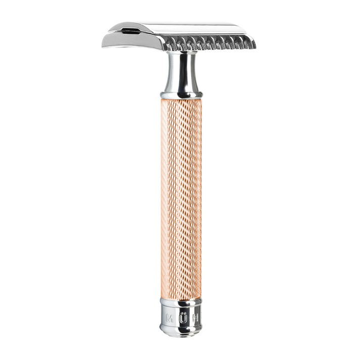 Aparat de ras clasic Muehle Safety Razor - R41 Rosegold