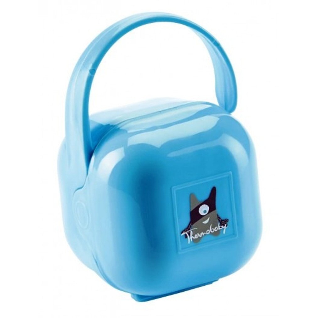Cutie portabila pentru suzeta Turcoaz Thermobaby